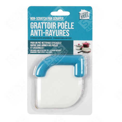 GRATTOIR POELE ANTI RAYURES USTENSILE DE CUISINE - ME2386