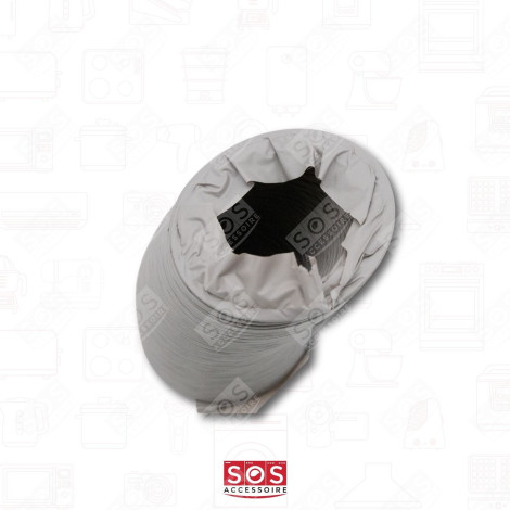 GAINE D'EVACUATION EN PVC LONG EXTENSIBLE JUSQU'À 3M DIAM. 102MM SÈCHE-LINGE - 484000008556, AV13101