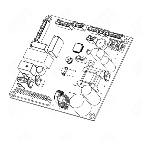 MODULE VIERGE CAR D'ORIGINE FRIGO, RÉFRIGÉRATEUR, CONGÉLATEUR - 140101513038