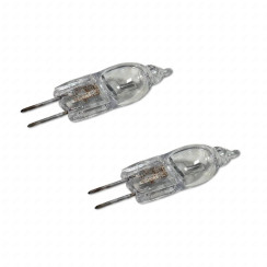 Lot de deux ampoules 20W G4 12V