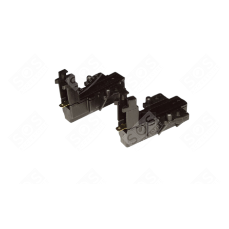 JEU DE 2 CHARBONS LAVE-LINGE TYPE GAUCHE - 151614 5X13.5X35 MM - COSSES 4.8 MM D'ORIGINE MACHINE À LAVER, LAVE-LINGE - 481931088529