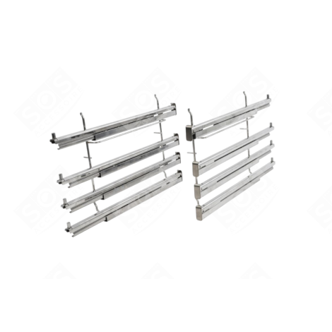 GLISSIÈRE EXTENSION TOTALE QUADRUPLE FOUR, CUISINIÈRE - 00665523, 00708572
