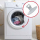 POIGNÉE DE HUBLOT BLANCHE MACHINE À LAVER, LAVE-LINGE - 3650ER2005B