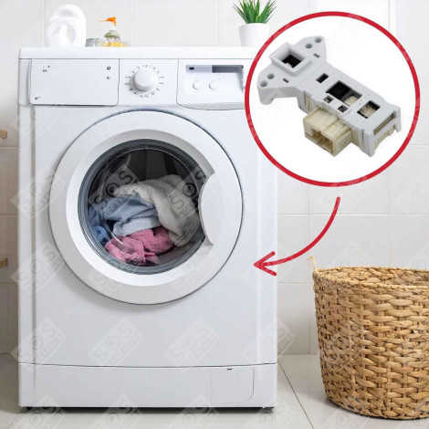 SÉCURITÉ DE PORTE, FERMETURE, VERROU MACHINE À LAVER, LAVE-LINGE - DA077, 160966