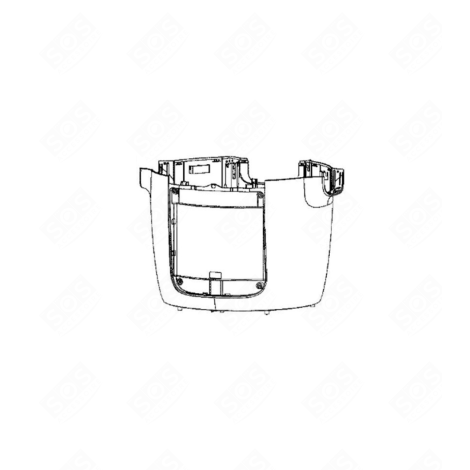 CORPS INFÉRIEUR NOIR CUISEUR VAPEUR - SS-204775
