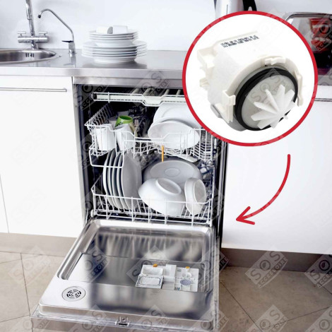 POMPE DE VIDANGE LAVE-VAISSELLE - DD31-00016A