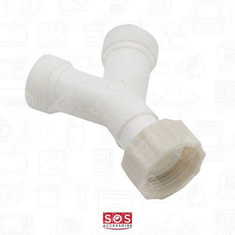 RÉPARTITEUR EN Y D'ARRIVÉE D'EAU MACHINE À LAVER, LAVE-LINGE - 482236057132, C00375229