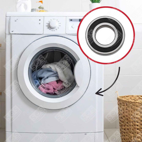 ROULEMENT 6207-2RS MACHINE À LAVER, LAVE-LINGE - 247806, HK1576754
