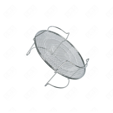 GRILLE DE CUISSON RÉVERSIBLE 2-EN-1 CUISEUR VAPEUR - SS-204792
