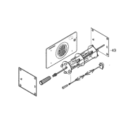 Panneau latéral gauche (repère 043)