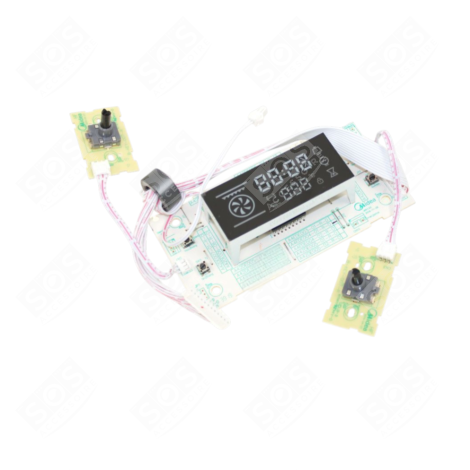 CARTE ÉLECTRONIQUE, PLATINE D'AFFICHAGE FOUR, CUISINIÈRE - 34050472