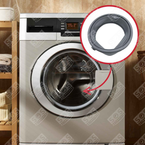 JOINT DE HUBLOT  (MANCHETTE) MACHINE À LAVER, LAVE-LINGE - 00214400028302