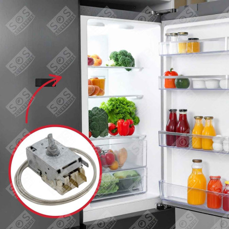 THERMOSTAT FRIGO, RÉFRIGÉRATEUR, CONGÉLATEUR - 484000008687