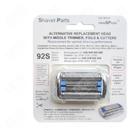 TÂTE DE RASAGE RASOIR, TONDEUSE - 81626417