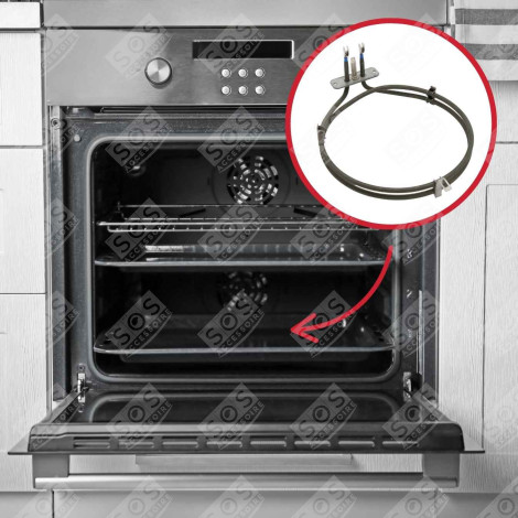 RÉSISTANCE CIRCULAIRE 2000W FOUR, CUISINIÈRE - C00084399