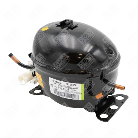 COMPRESSEUR  EMT30CDP R600A 1/10 HBP FRIGO, RÉFRIGÉRATEUR, CONGÉLATEUR - EMT30CDP