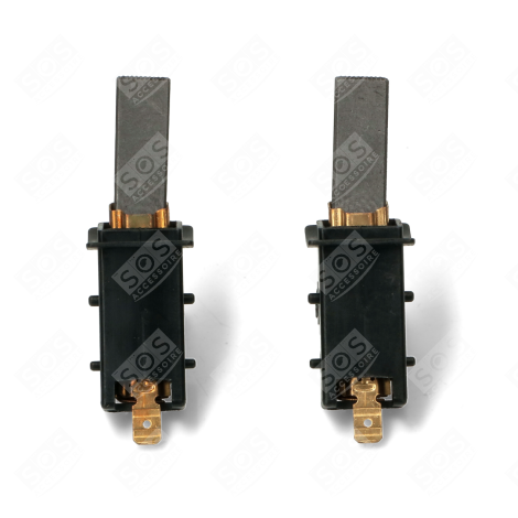 JEU DE 2 CHARBONS 5X12 5X28 MM COSSES 6.3 MM MACHINE À LAVER, LAVE-LINGE - 52X5258, 00600883