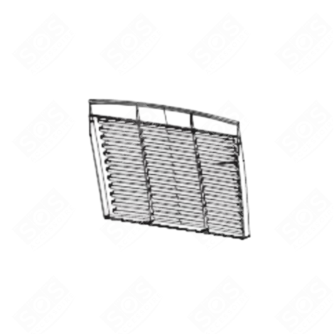 GRILLE ARRIÈRE CLIMATISEUR - NE2091