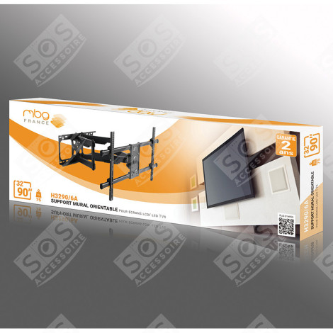 SUPPORT TV 2 BRAS D'ORIGINE TÉLÉVISION - H3290-6A