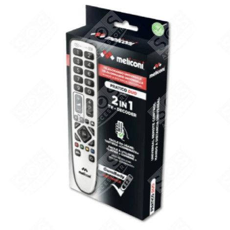 TELECOMMANDE PRATICO DUO TÉLÉVISION - 806170