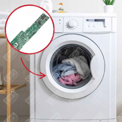 CARTE ÉLECTRONIQUE, MODULE D'ORIGINE MACHINE À LAVER, LAVE-LINGE - 70040950