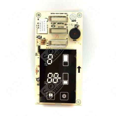CARTE ÉLECTRONIQUE, MODULE D'AFFICHAGE FRIGO, RÉFRIGÉRATEUR, CONGÉLATEUR - AS0038942