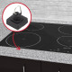 BUTÉE CAOUTCHOUC PLAQUE DE CUISSON - 694010259, 764010246