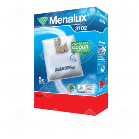 BOITE DE 5 SACS 3102 ASPIRATEUR - 900196201