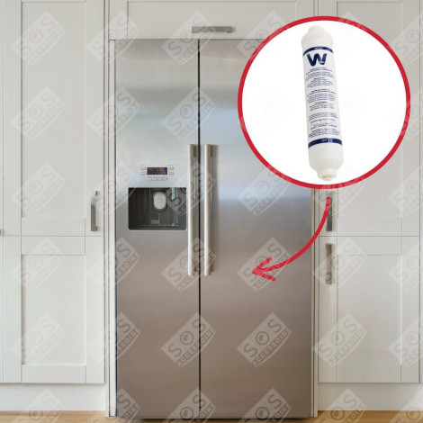 CARTOUCHE FILTRE À EAU D'ORIGI FRIGO, RÉFRIGÉRATEUR, CONGÉLATEUR - 481281718629, 484000008553