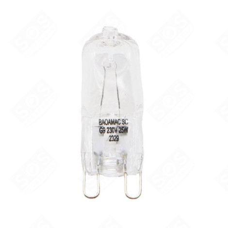 AMPOULE HALOGENE G9 25W 230V FOUR, CUISINIÈRE - 83140527