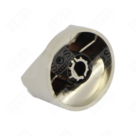BOUTON DE COMMANDE MÉTALLIQUE D'ORIGINE FOUR, CUISINIÈRE - 61004111