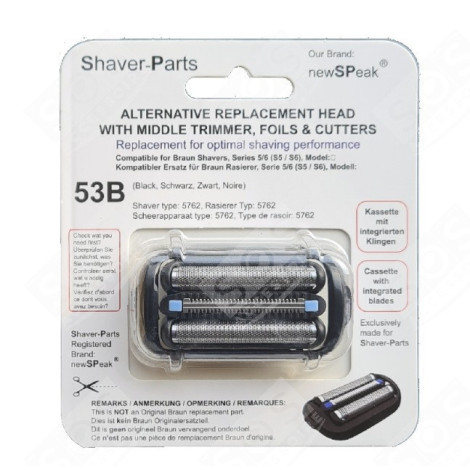 TETE DE 53B COMPATIBLE RASOIR, TONDEUSE - 4210201263067