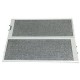 Lot de 2 filtres métal antigraisses d'origine