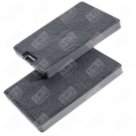 LOT DE 2 FILTRES CHARBON POUR  HOTTE - 3284682