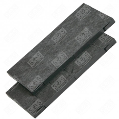 LOT DE 2 FILTRES CHARBON D'ORIGINE HOTTE - 00460488 KF900090