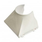 Entonnoir blanc sans support Entonnoir blanc sans support