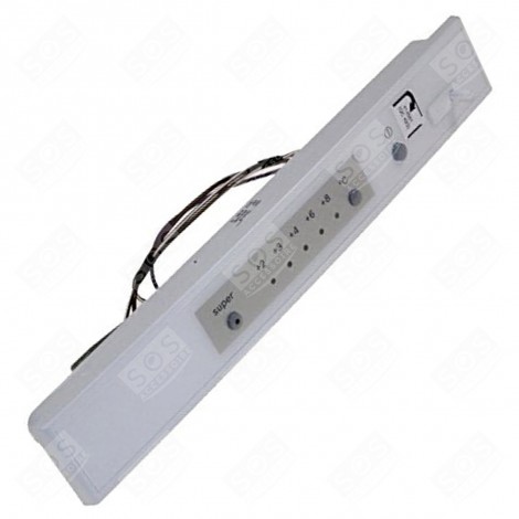 BANDEAU AVEC MODULE DE COMMANDE D'ORIGINE FRIGO, RÉFRIGÉRATEUR, CONGÉLATEUR - 00658052