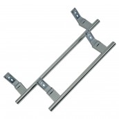 Jeu de 2 poignées de porte