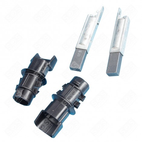 CHARBONS MOTEUR (X2) D'ORIGINE MACHINE À LAVER, LAVE-LINGE - 481281729457