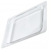 Plateau lèche frite rectangulaire en verre (400x325mm)
