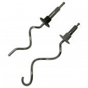 Petit crochet à pate (gris fonce)