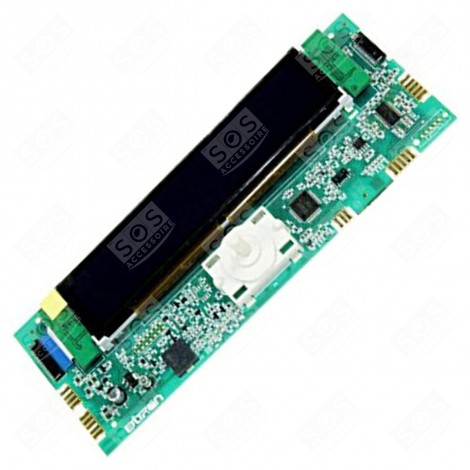 CARTE ÉLECTRONIQUE, MODULE DE COMMANDE AVEC AFFICHEUR FOUR, CUISINIÈRE - C00286306