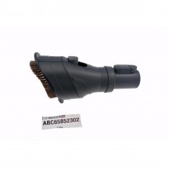 Petite brosse, embout ronde a poils retractable pour meubles (a clip)