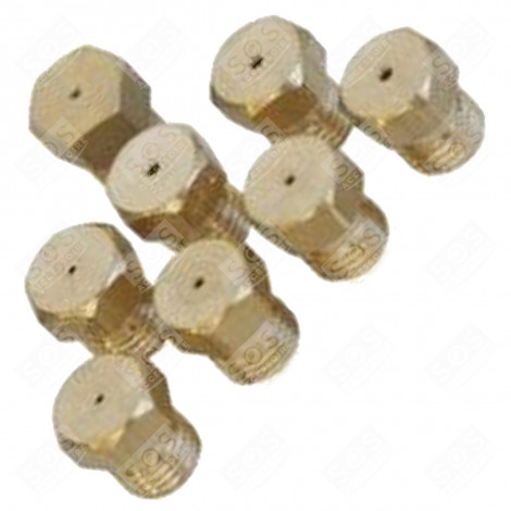 KIT INJECTEUR, GICLEUR BUTANE/PROPANE D'ORIGINE PLAQUE DE CUISSON - 00187479, 187479