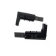 2 charbons moteur + supports