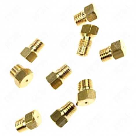 JEU D'INJECTEURS, GICLEURS GAZ BUTANE/PROPANE D'ORIGINE FOUR, CUISINIÈRE - 481231039236