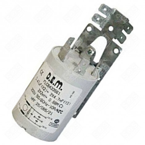 FILTRE ANTIPARASITES D'ORIGINE MACHINE À LAVER, LAVE-LINGE - 55X7581