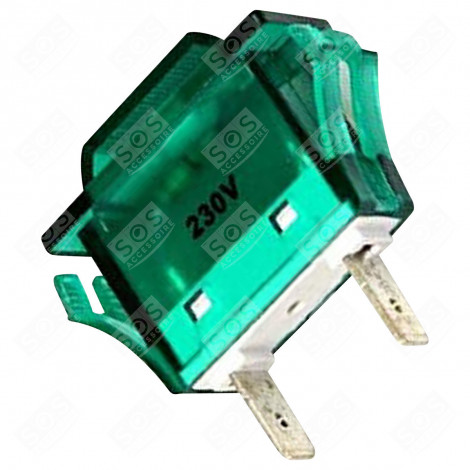 VOYANT VERT D'ORIGINE FRIGO, RÉFRIGÉRATEUR, CONGÉLATEUR - 46X2986