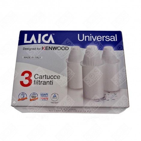 PACK DE 3 CARTOUCHES FILTRANTE BOUILLOIRE, CARAFE - LA1000