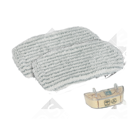 KIT LINGETTE AVEC CARTOUCHE ANTI-CALCAIRE NETTOYEUR VAPEUR - ZR006501